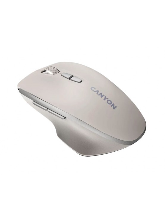 მაუსი: Canyon MW-21 Wireless Optical Mouse With Blue LED Sensor Cosmic Latte - CNS-CMSW21CL