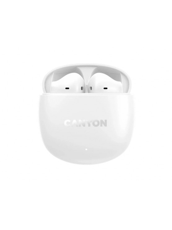 ყურსასმენი: Canyon OnGo 13 True Wireless Bluetooth Earbuds White - CNS-TWS13W