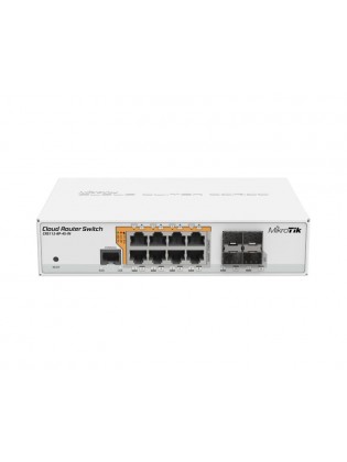სვიჩი: MikroTik CRS112 12-Port Managed PoE Switch - CRS112-8P-4S-IN
