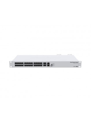 სვიჩი: MikroTik CRS326-24S+2Q+RM 24x10G SFP+ 2x40G QSFP+ Managed Switch