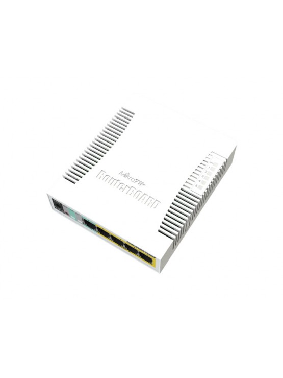 სვიჩი: Mikrotik RB260GSP 5-Port Gigabit Ethernet Switch - CSS106-1G-4P-1S