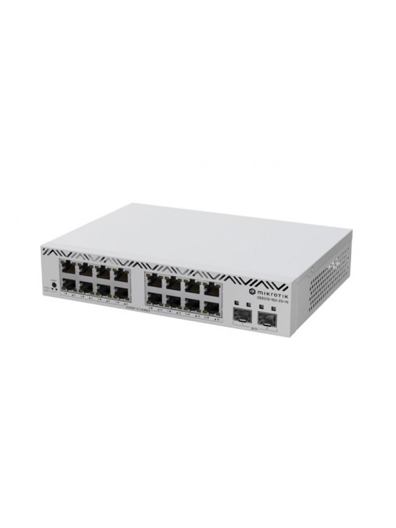 სვიჩი: MikroTik CSS318 16-Port Managed Network Switch - CSS318-16G-2S+IN