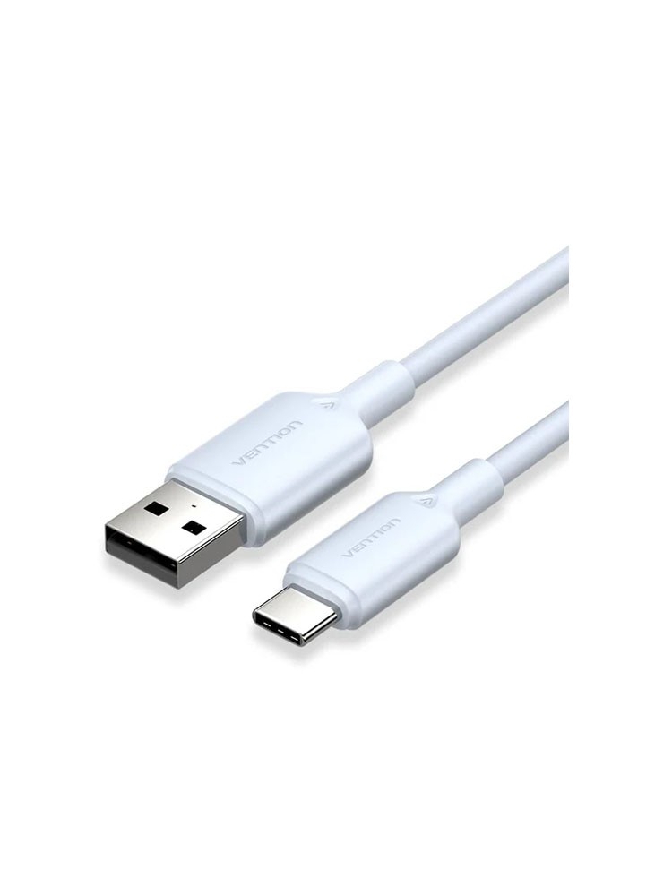 კაბელი: Vention CTQLF USB 2.0 to USB Type-C Cable 1m Blue