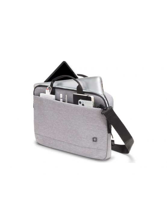 ნოუთბუქის ჩანთა: Dicota Eco Slim MOTION 14-15.6" Laptop Case Light Grey - D31873-RPET