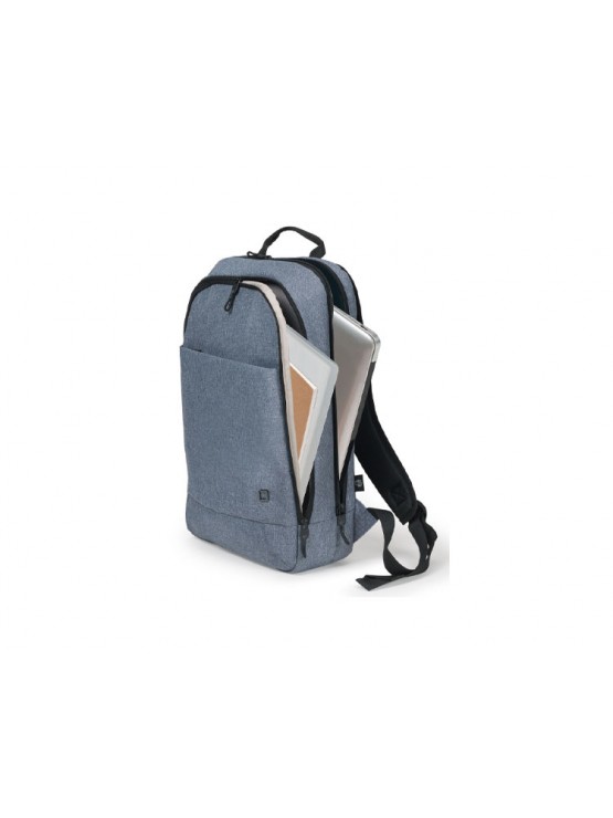 ნოუთბუქის ჩანთა: Dicota Eco Slim MOTION 13-15.6" Laptop Backpack Blue Denim - D32014-RPET