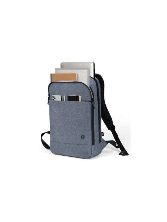 ნოუთბუქის ჩანთა: Dicota Eco Slim MOTION 13-15.6" Laptop Backpack Blue Denim - D32014-RPET