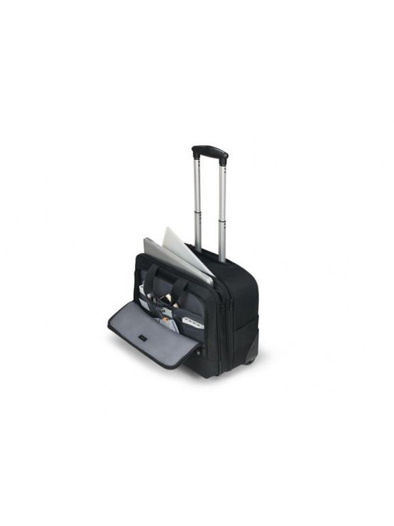 სამგზავრო ჩანთა: Dicota Laptop Roller 15-17.3" Multi Eco BASE Suitcase Black