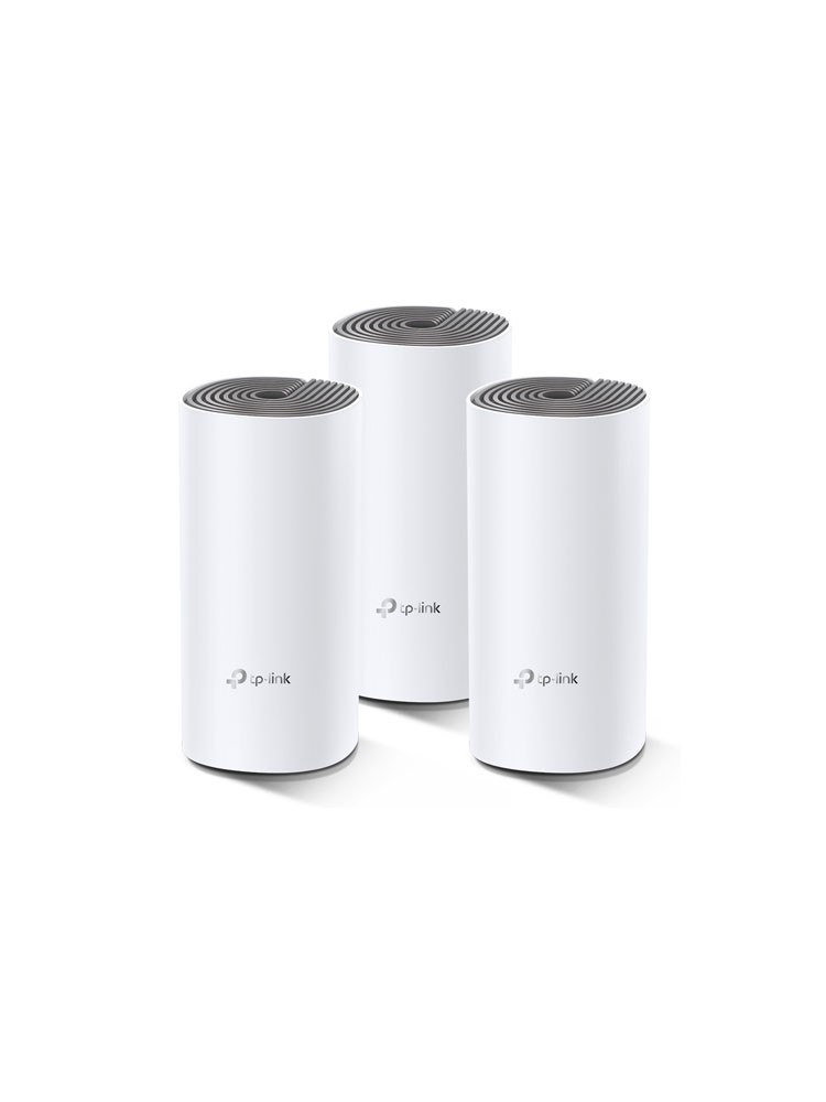 როუტერი: TP-link Deco E4 AC1200 3-pack Whole Home Mesh Wi-Fi System White