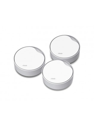 როუტერი: TP-Link AX3000 Dual Band WiFi 6 Deco X50-PoE (3-pack)