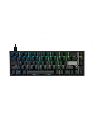 კლავიატურა: Ducky One 2 SF Cherry Blue RGB LED Black/White - DKON1967ST-CRUPDAZT1