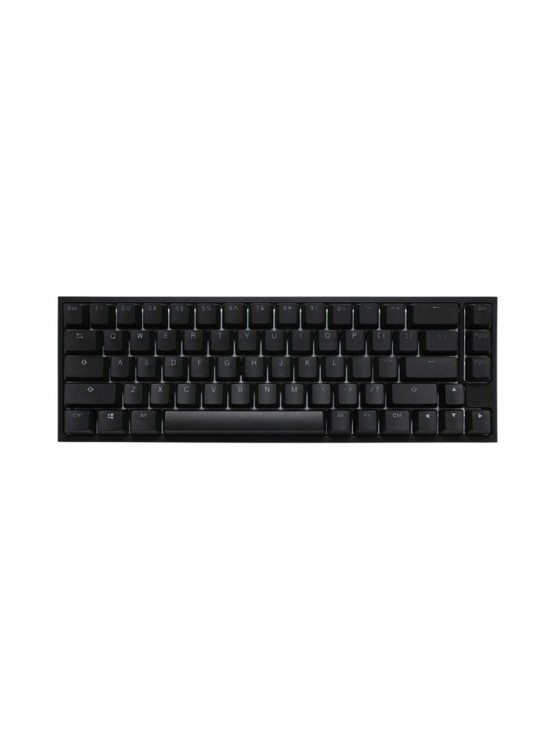 კლავიატურა: Ducky One 2 SF Cherry Blue RGB LED Black/White - DKON1967ST-CRUPDAZT1