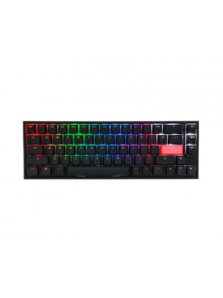 კლავიატურა: Ducky One 2 SF Cherry Red RGB LED Black/White - DKON1967ST-RRUPDAZT1