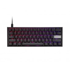 კლავიატურა: Ducky One 2 Mini Cherry Speed Silver RGB LED Black/White - DKON2061ST-PRUPDAZT1
