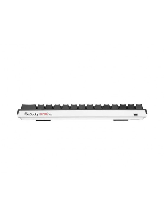 კლავიატურა: Ducky One 2 Mini Cherry Speed Silver RGB LED Black/White - DKON2061ST-PRUPDAZT1