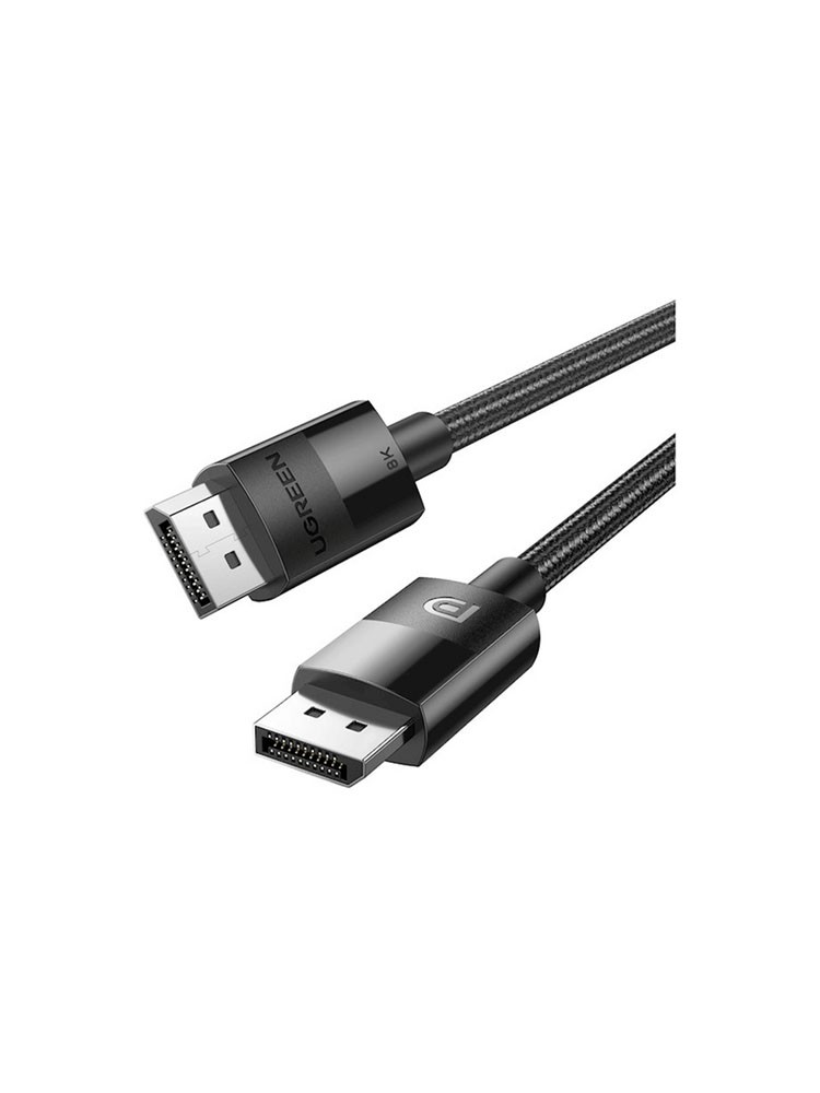 კაბელი: UGREEN DP114 8K/60Hz DisplayPort Cable 5m Black - 80394
