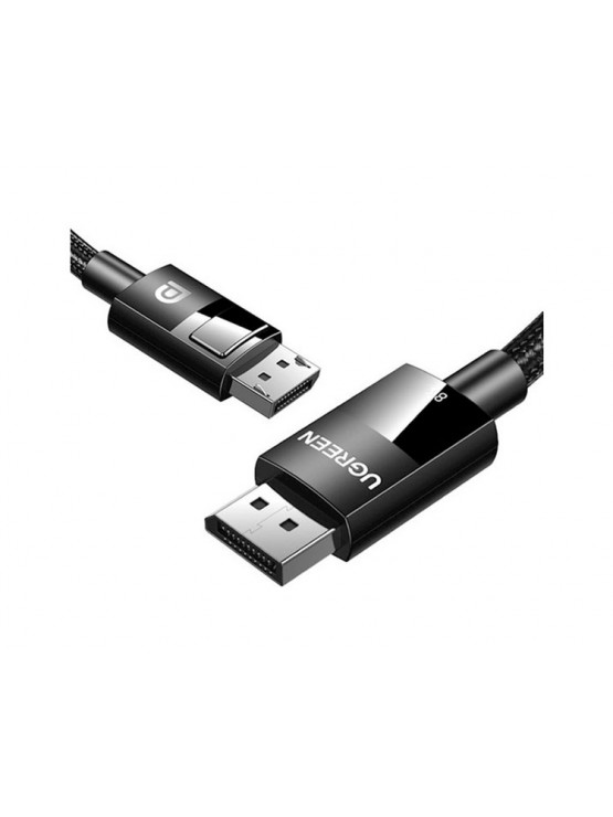 კაბელი: UGREEN DP114 8K/60Hz DisplayPort Cable 5m Black - 80394