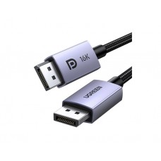 კაბელი: UGREEN DP118 DisplayPort Cable 2m Grey/Black - 15384