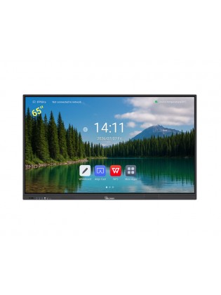 ინტერაქტიული ეკრანი: Allscreen DW65HT311D V2 T Series 65" Android 13 8GB 128GB Smart Board Black