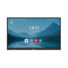 ინტერაქტიული ეკრანი: Allscreen DW75HT311D V2 T Series 75" Android 13 8GB 128GB Smart Board Black