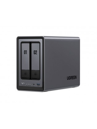 NAS სერვერი: UGREEN NASync DXP2800 Intel N100 8GB 2-Bay NAS - 25369