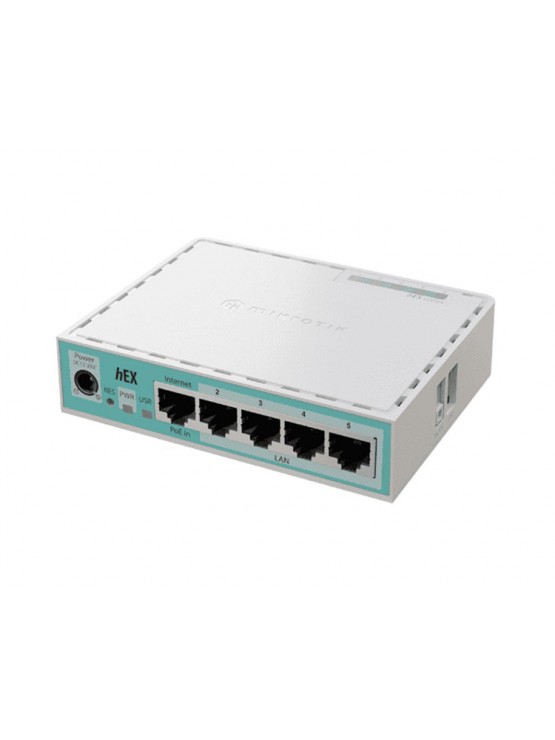 როუტერი: Mikrotik E50UG hEX Refresh Dual Core CPU 5xGigabit Port Router