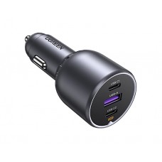 მანქანის დამტენი: UGREEN EC705 130W USB-C Car Charger Grey - 35025