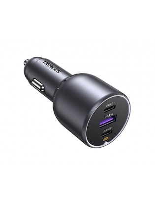მანქანის დამტენი: UGREEN EC705 130W USB-C Car Charger Grey - 35025