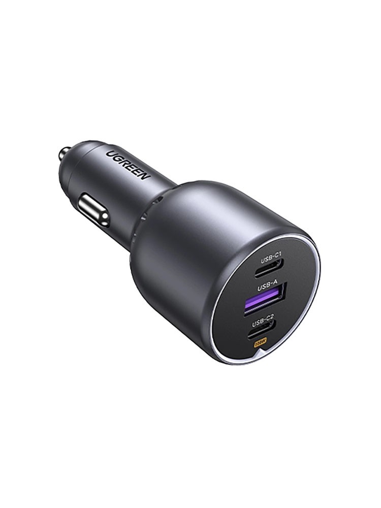 მანქანის დამტენი: UGREEN EC705 130W USB-C Car Charger Grey - 35025