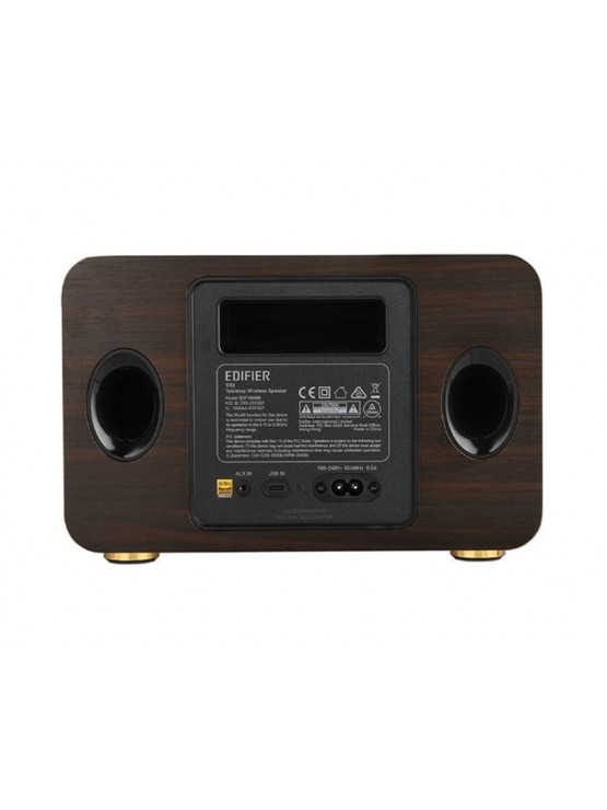 დინამიკი: Edifier D32 60W Tabletop Wireless Speaker Black Walnut