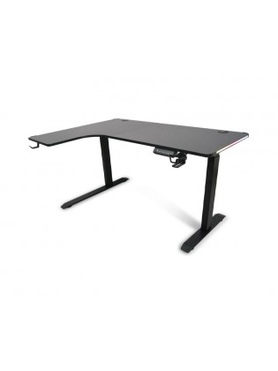 გეიმერული მაგიდა: E-blue EGT502 Gaming Desk Black - EGT502BK