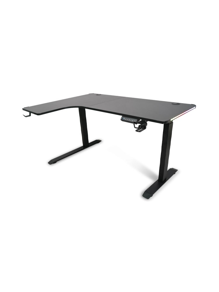 გეიმერული მაგიდა: E-blue EGT502 Gaming Desk Black - EGT502BK