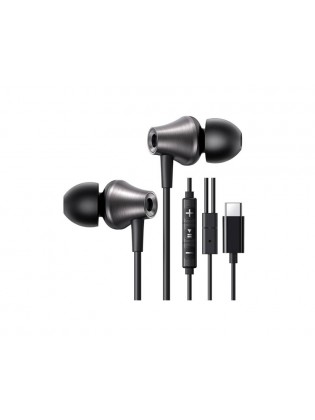 ყურსასმენი: UGREEN EP105 In-Ear Headphones Wired Type-C Headphones Black - 35754