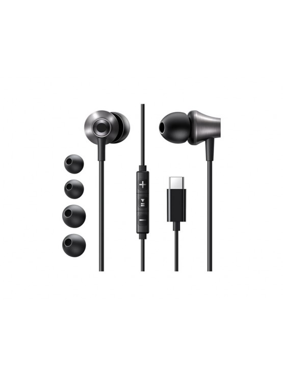 ყურსასმენი: UGREEN EP105 In-Ear Headphones Wired Type-C Headphones Black - 35754