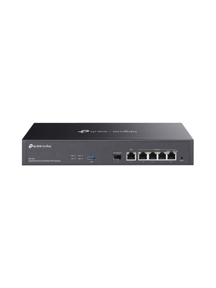 როუტერი: TP-Link ER7406 Omada Gigabit Rackmount/Desktop VPN Gateway