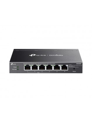 სვიჩი: TP-Link ES206GP Omada 6-Port Gigabit Easy Managed Switch with 4-Port PoE+