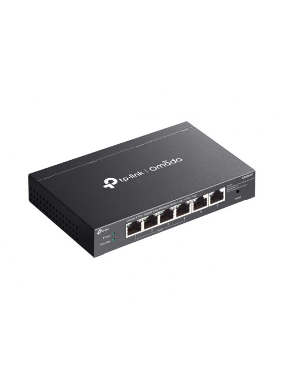 სვიჩი: TP-Link ES206GP Omada 6-Port Gigabit Easy Managed Switch with 4-Port PoE+