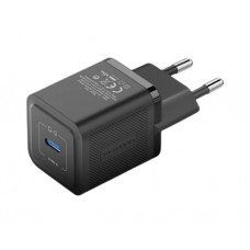 დამტენი: Vention FEPB0-EU 1-Port USB-C GaN Charger 20W Black