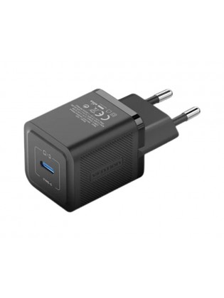 დამტენი: Vention FEPB0-EU 1-Port USB-C GaN Charger 20W Black