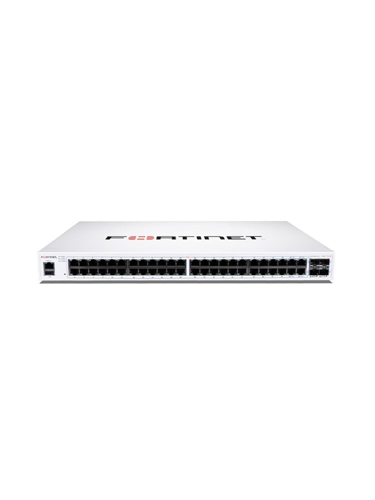 Firewall: Fortinet FS-148F-FPOE 48xGE RJ45 and 4x10GE SFP+ Secured Access Switch