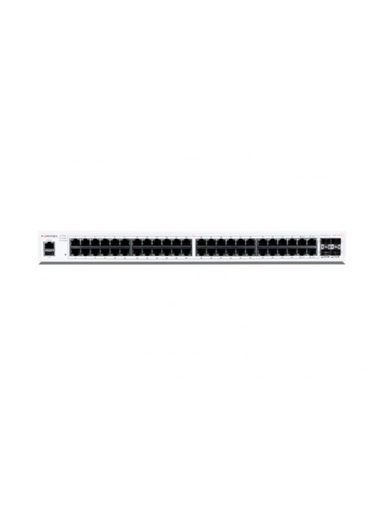 Firewall: Fortinet FS-148F-FPOE 48xGE RJ45 and 4x10GE SFP+ Secured Access Switch