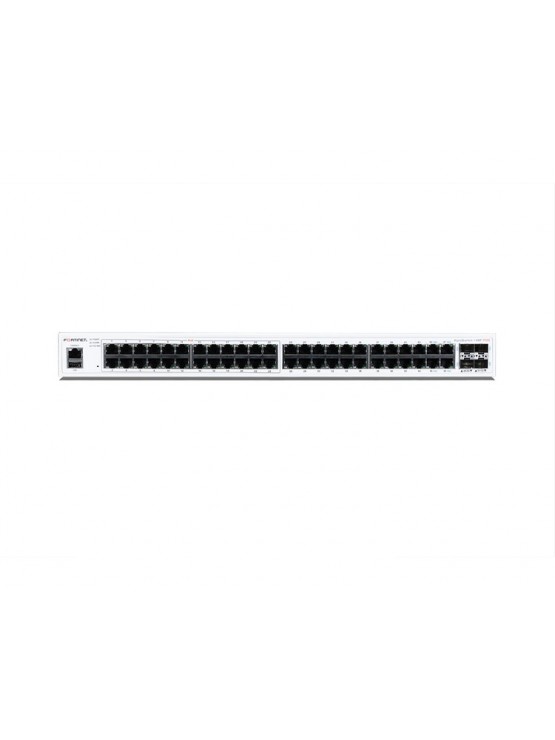 სვიჩი: Fortinet FS-148F-POE 48xGE RJ45 and 4x10GE SFP+ Secured Access Switch