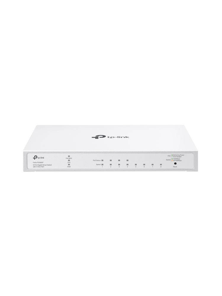 სვიჩი: TP-Link Festa FS308GP 8-Port Gigabit PoE+ Smart Switch