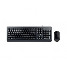 კლავიატურა-მაუსი: Genius KM-160 Combo Keyboard and Mouse USB Black