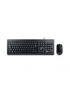 კლავიატურა-მაუსი: Genius KM-160 Combo Keyboard and Mouse USB Black