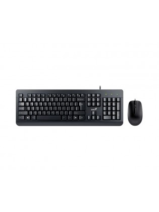 კლავიატურა-მაუსი: Genius KM-160 Combo Keyboard and Mouse USB Black