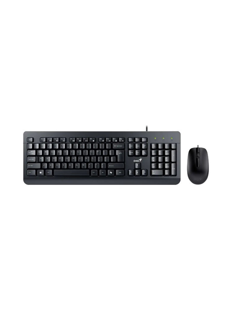 კლავიატურა-მაუსი: Genius KM-160 Combo Keyboard and Mouse USB Black