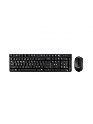 კლავიატურა-მაუსი: Acer AAK410 Wireless Keyboard and Mouse Combo Black - GP.ACC11.03M