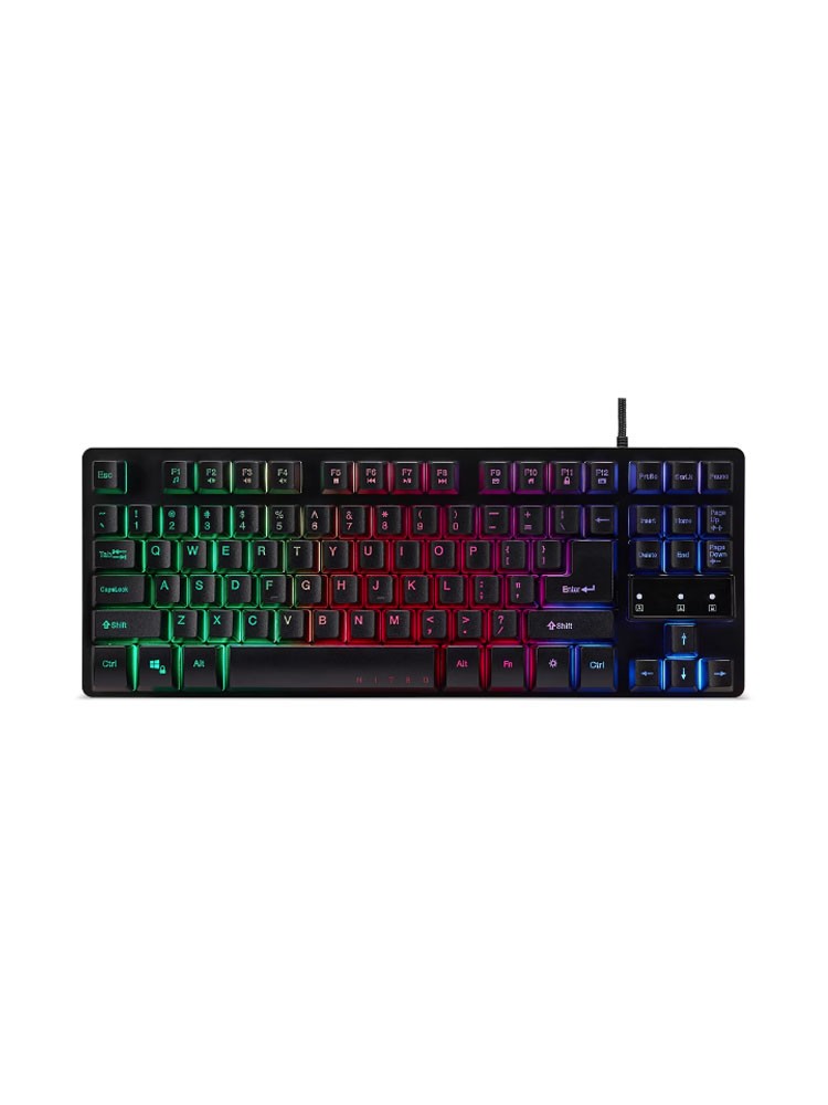 კლავიატურა: Acer Nitro NKW120 TKL Gaming Keyboard Black - GP.KBD11.01U