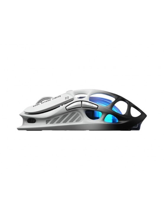 მაუსი: GravaStar Mercury M1 Pro Wireless Gaming Mouse White/Black - GRAVASTAR_M1_PRO_GBLK