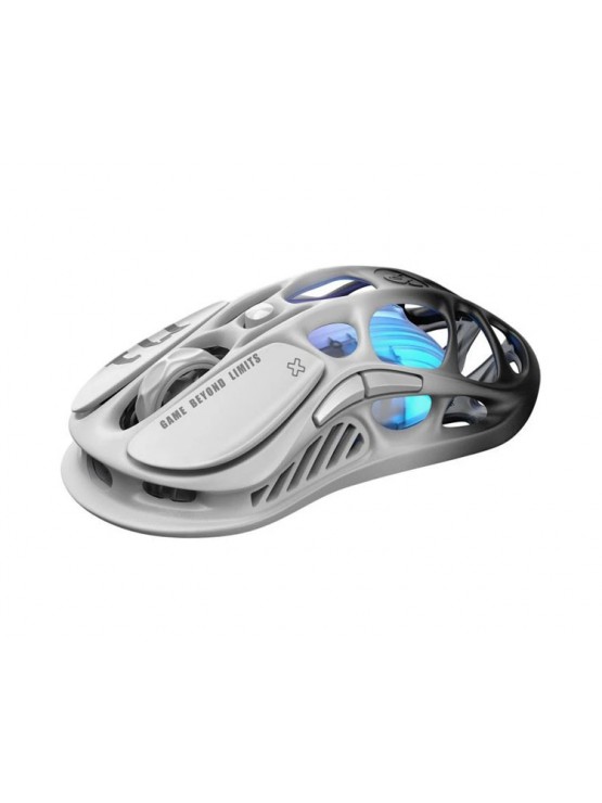 მაუსი: GravaStar Mercury M1 Pro Wireless Gaming Mouse White/Black - GRAVASTAR_M1_PRO_GBLK